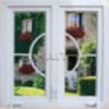 Upvc Door Window--Outward Casement Window With Manual Opener And Screen